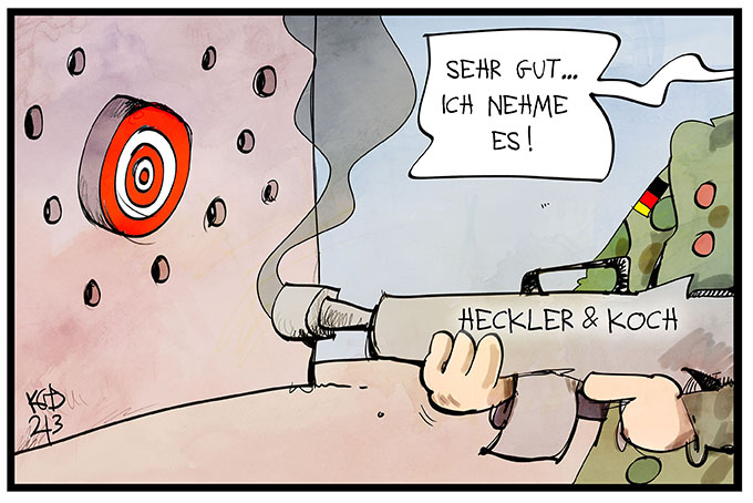 Bundeswehr-Auftrag an Heckler & Koch