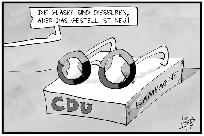Die CDU stellt ihre Kampagne vor