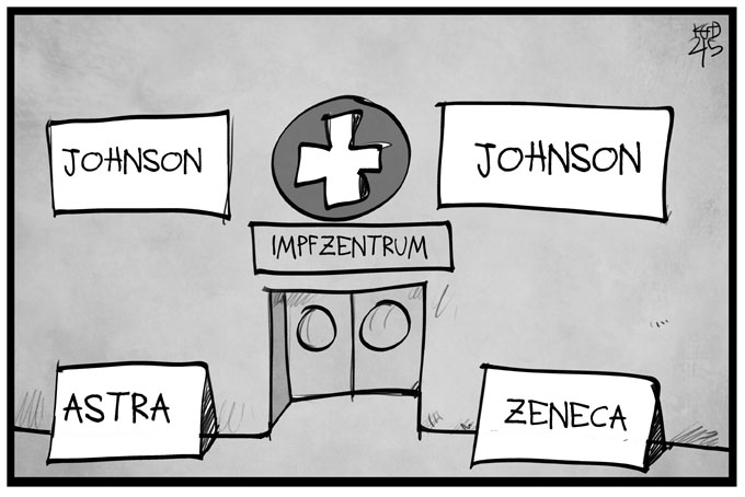 Johnson & Johnson und AstraZeneca werden ohne Priorisierung verimpft