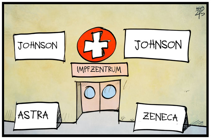 Johnson & Johnson und AstraZeneca werden ohne Priorisierung verimpft