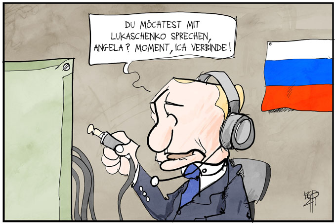 Merkel telefoniert mit Lukaschenko 