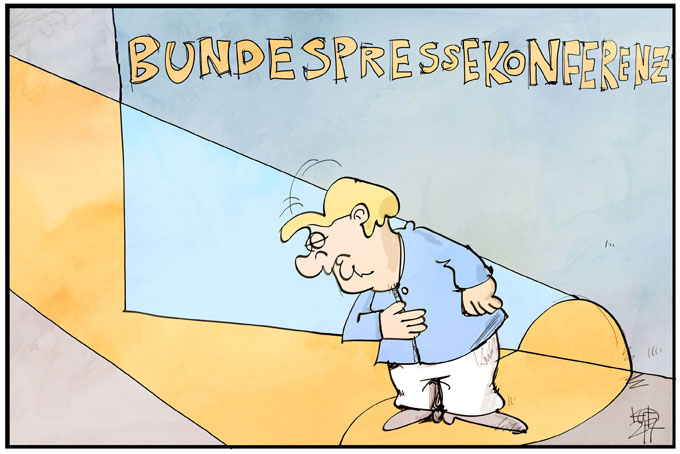 Merkels letzte Bundespressekonferenz