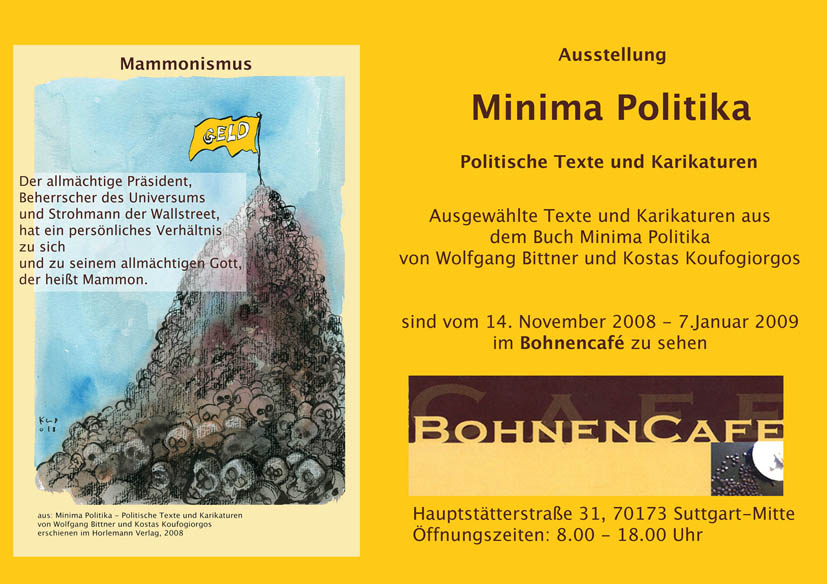 Ausstellung "Minima Politika"