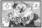 9.4.18 Zu spät für Syrien
